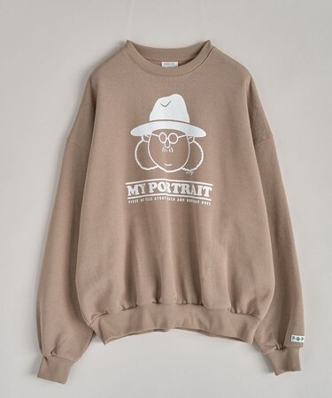【P・O・P・S】裏起毛スウェットシャツ