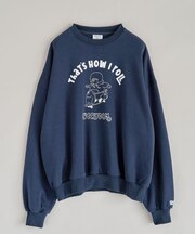 【P・O・P・S】裏起毛スウェットシャツ