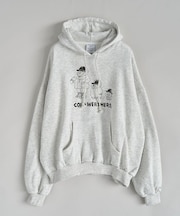 【P・O・P・S】裏起毛パーカー