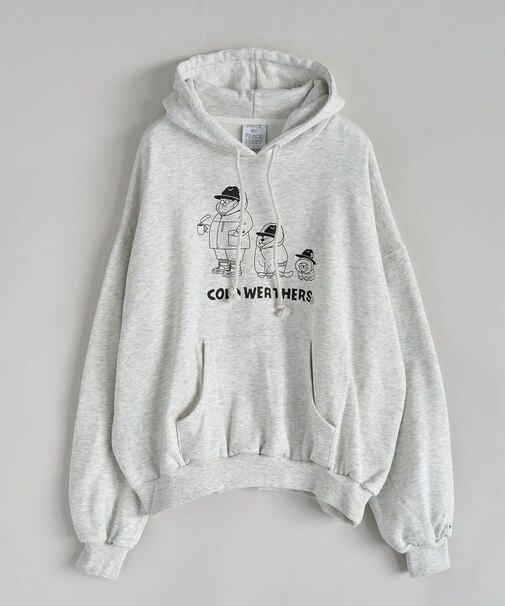 【P・O・P・S】裏起毛パーカー