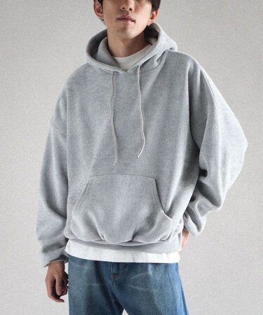 裏フリースモールパーカー