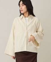 ビッグ袖デザインシャツ