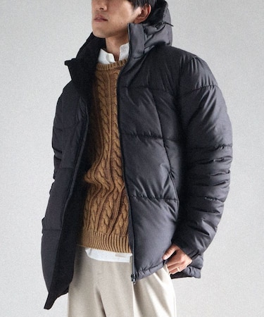 中綿フードジャケット