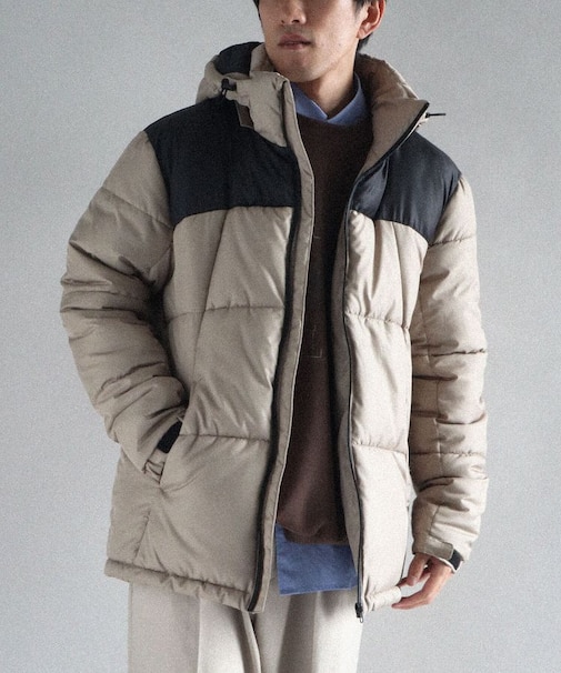 中綿フードジャケット