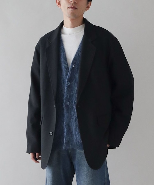 ウールライクポリツイルジャケット
