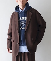 ウールライクポリツイルジャケット