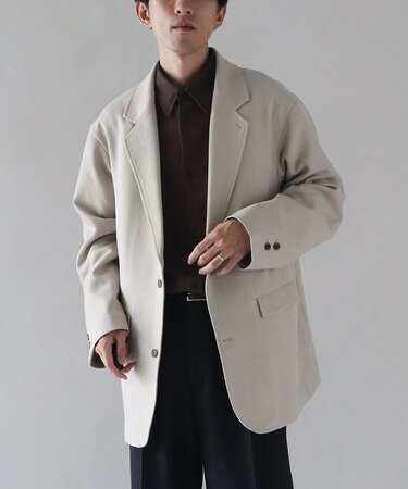 ウールライクポリツイルジャケット