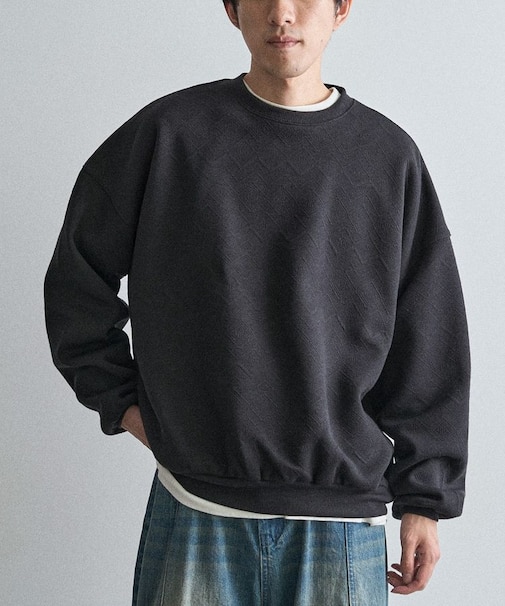 裏フリースフクレジャカードスウェット