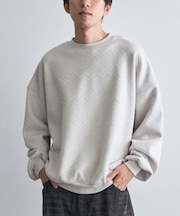 裏フリースフクレジャカードスウェット