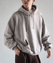 裏フリースフクレジャカードパーカー