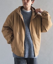 中綿フードブルゾン