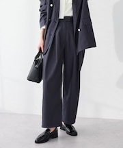 <セレモニー>フロントタックカーブパンツ