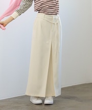 イージーケア/フロントタックロングスカート
