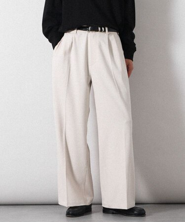 TRワイドチノパンツ