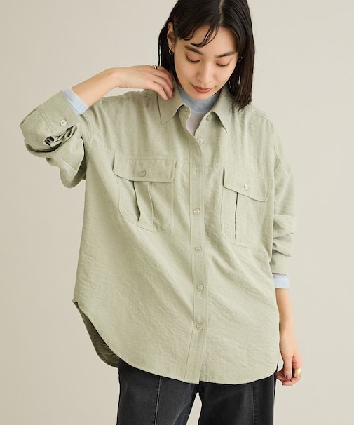 とろみワークシャツ