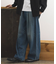 ワイドストレートデニムパンツ