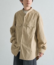 バンドカラーシャツ