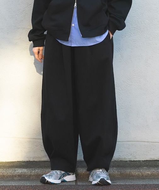 ボンディングスウェットバルーンパンツ