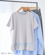 COJI‐COJI/コジコジ 刺繍入り半袖Tシャツ