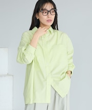 イージーケア/オーバーサイズシャツ