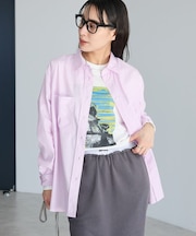 イージーケア/オーバーサイズシャツ