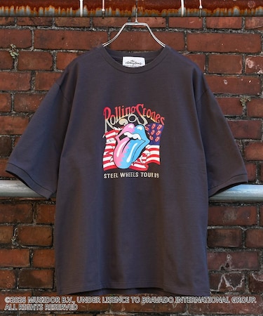 【ザ・ローリング・ストーンズ】半袖リンガーT