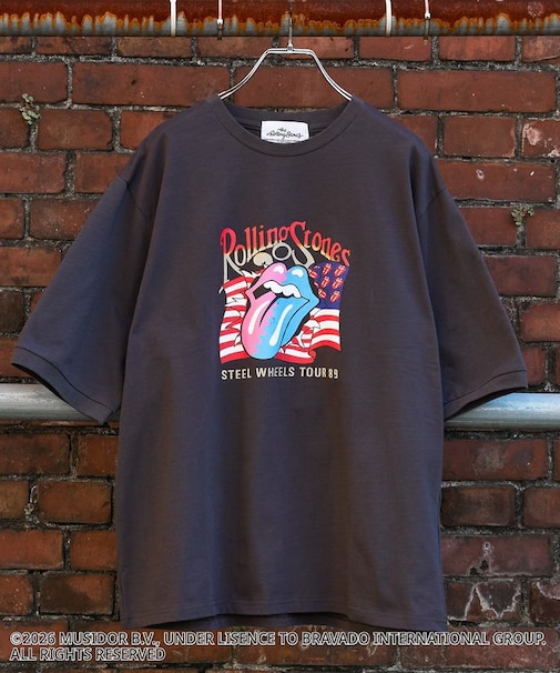 【ザ・ローリング・ストーンズ】半袖リンガーT