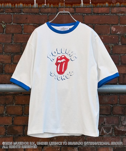 【ザ・ローリング・ストーンズ】半袖リンガーT