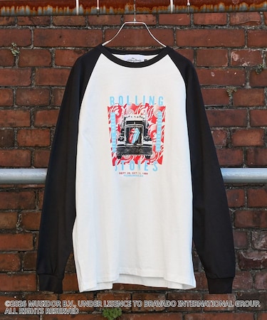 【ザ・ローリング・ストーンズ】ラグランロンT