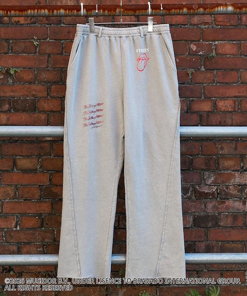 【ザ・ローリング・ストーンズ】ピグメントスウェットパンツ