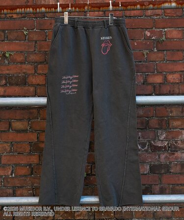 【ザ・ローリング・ストーンズ】ピグメントスウェットパンツ