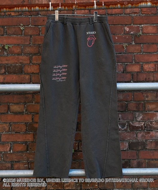 【ザ・ローリング・ストーンズ】ピグメントスウェットパンツ