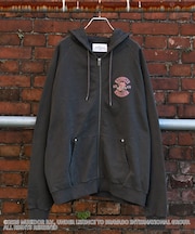 【ザ・ローリング・ストーンズ】ピグメントスウェットZIPパーカー