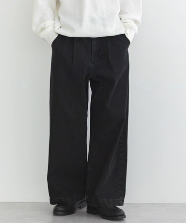 デニムワイドパンツ