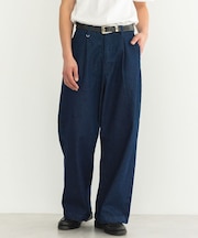 デニムワイドパンツ