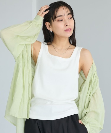 前後2WAYタンクトップインナー