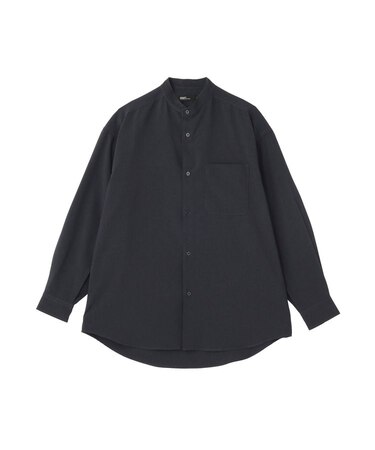 【機能素材】バンドカラーシャツ