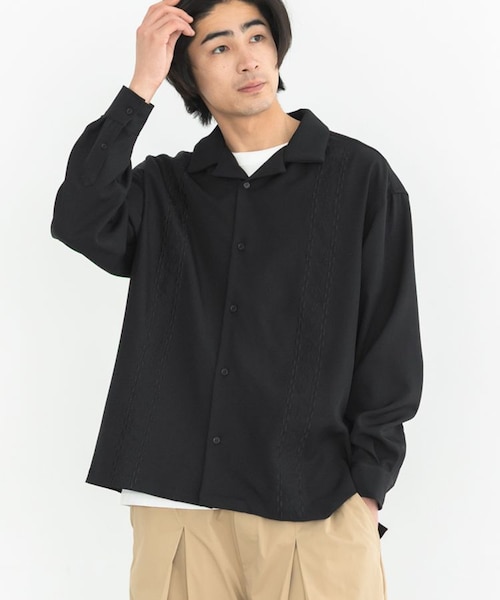 刺繍キューバシャツ｜クラフトスタンダードブティックの通販｜&mall