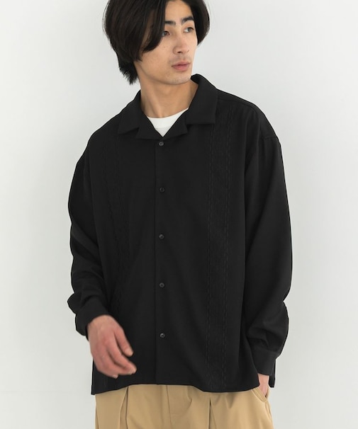 刺繍キューバシャツ