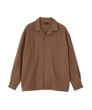 刺繍キューバシャツ