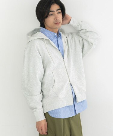 スウェットフルジップパーカー