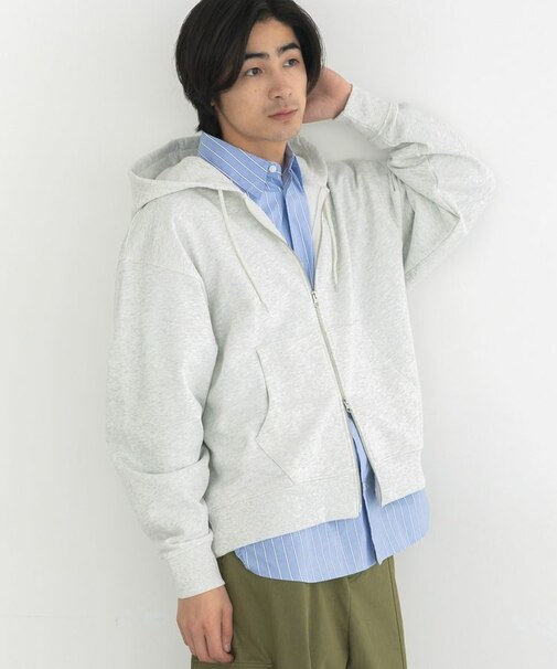 スウェットフルジップパーカー