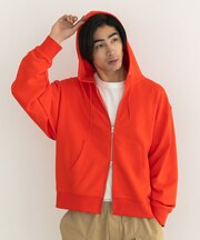 スウェットフルジップパーカー