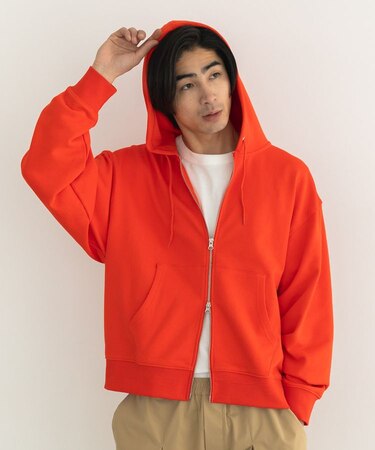 スウェットフルジップパーカー