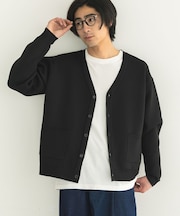 ウォッシャブルVネックカーディガン