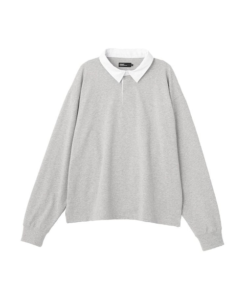 ヘビーウェイト配色ラガーシャツ