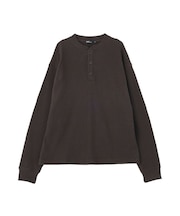 抗菌防臭 ヘンリーネックサーマルロンT