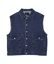 デニムベスト