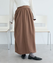 ドレープポケットデザインスカート