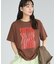 ツイストロゴハーフスリーブTシャツ